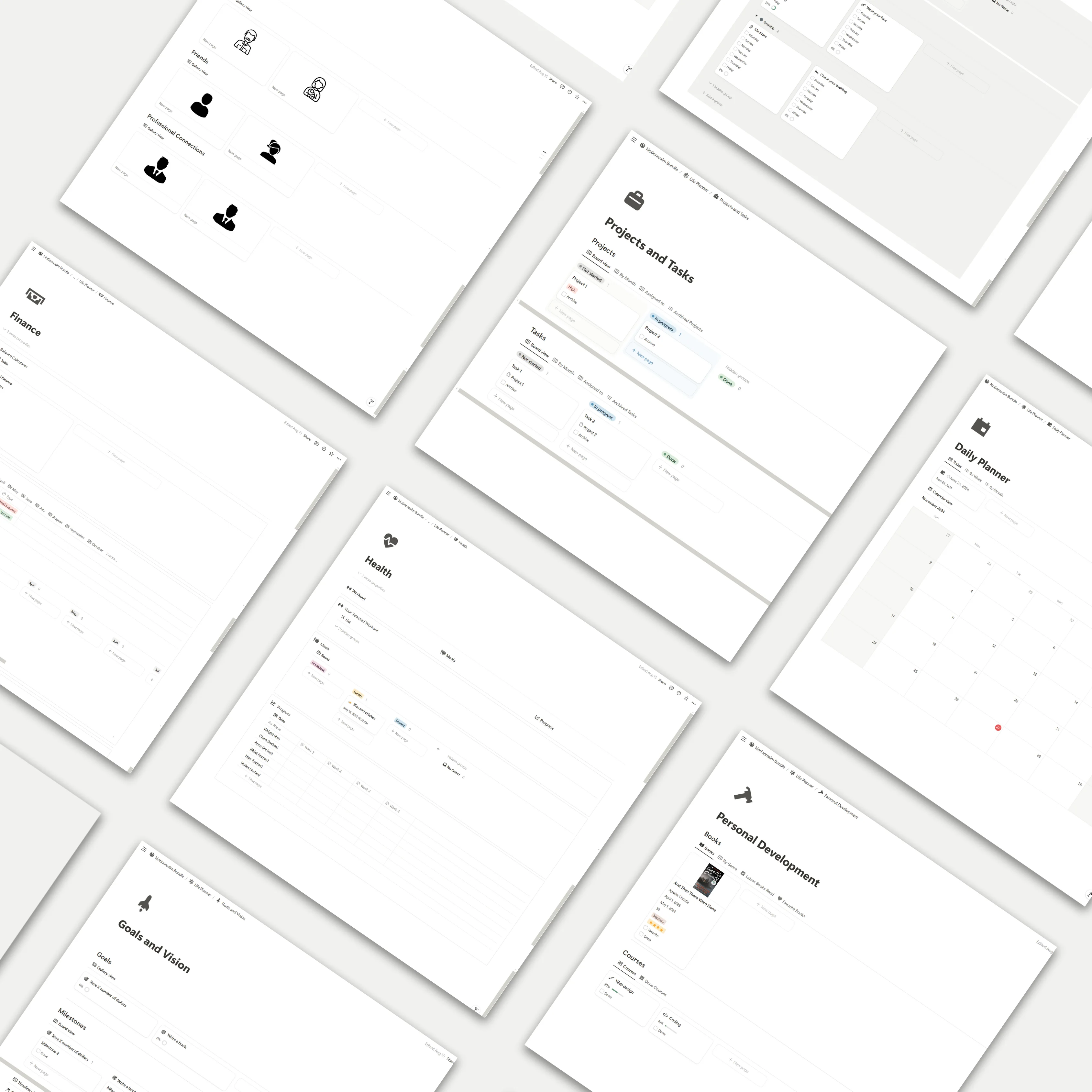 Life Planner Template